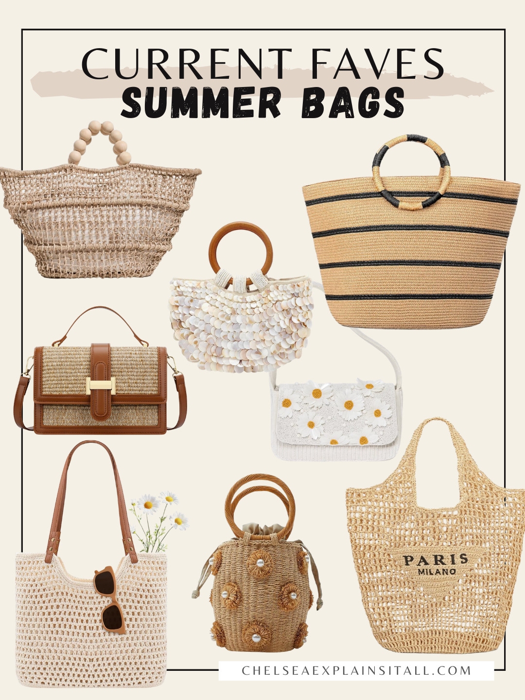 the cutest spring and summer bags that just dropped! Beaded bags are still trending and are super cute for date nights or as wedding guests. The larger structured woven bags are great for an elevated vacation look and the slouchy straw bags are perfect for every day and the beach <3  

 #LTKootd #LTKTravel #LTKWedding