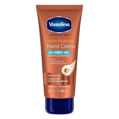 Vaseline Intensive Care Hydra Replenish with Hyaluronic Acid and Cocoa Butter Hand Cream – 3.4 fl oz | Target