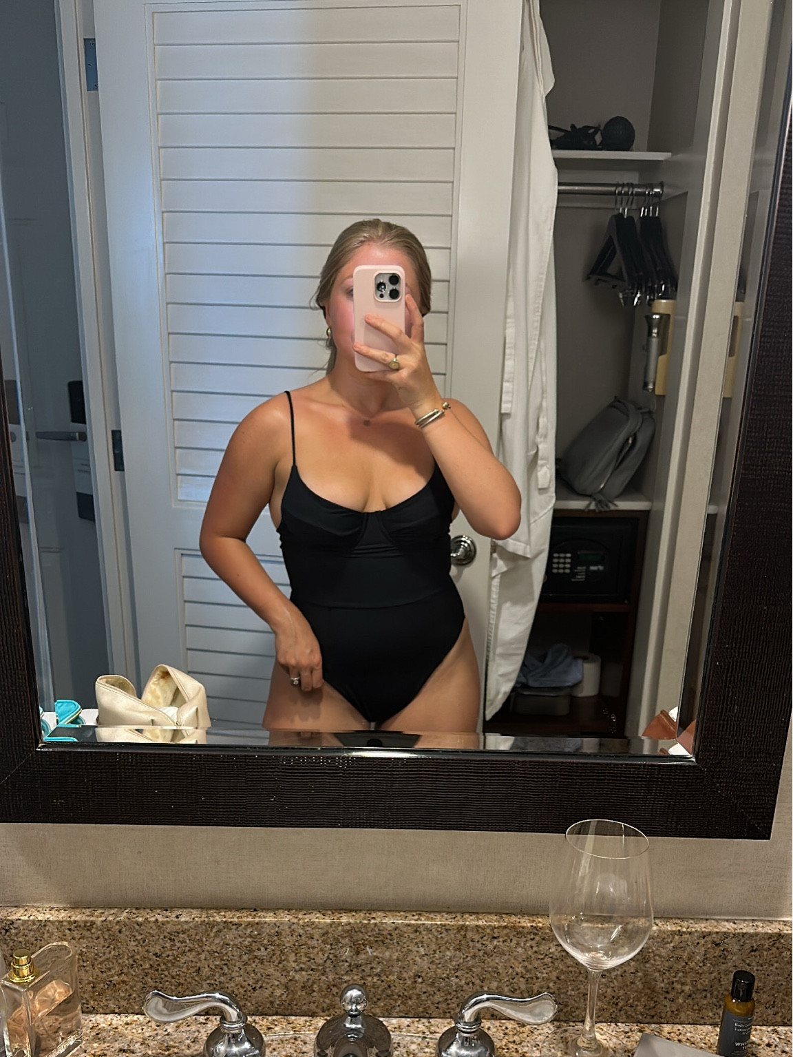 Black Skatie one piece swimsuit wearing a small 


#LTKtravel #LTKSeasonal #LTKswim