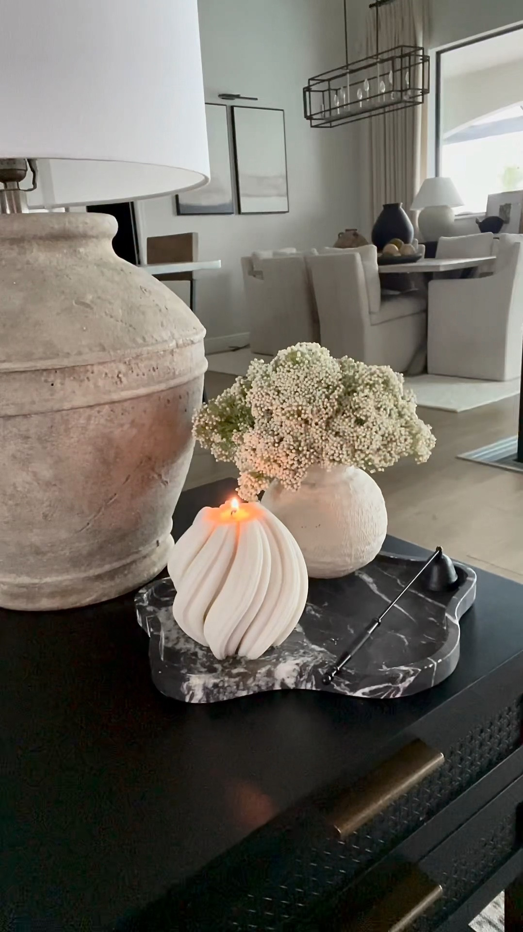 End Table Styling
Decorative candle, pottery barn vase, table lamp, end table, marble tray, transitional home, modern decor, amazon find, amazon home, target home decor, mcgee and co, studio mcgee, amazon must have, pottery barn, Walmart finds, affordable decor, home styling, budget friendly, accessories, neutral decor, home finds, new arrival, coming soon, sale alert, high end, look for less, Amazon favorites, Target finds, cozy, modern, earthy, transitional, luxe, romantic, home decor, budget friendly decor #amazonhome #potterybarn

Follow my shop @InteriorsbyDebbi on the @shop.LTK app to shop this post and get my exclusive app-only content!

#liketkit #LTKhome #LTKSeasonal
@shop.ltk
https://liketk.it/4CrbK