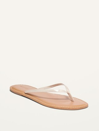 Faux-Leather Capri Sandals for Women | Old Navy (US)