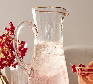 Monique Lhuillier Tatum Pitcher | Pottery Barn (US)