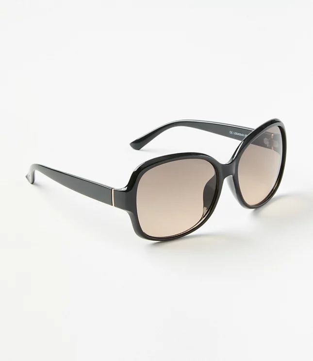 Modern Wrap Sunglasses | LOFT