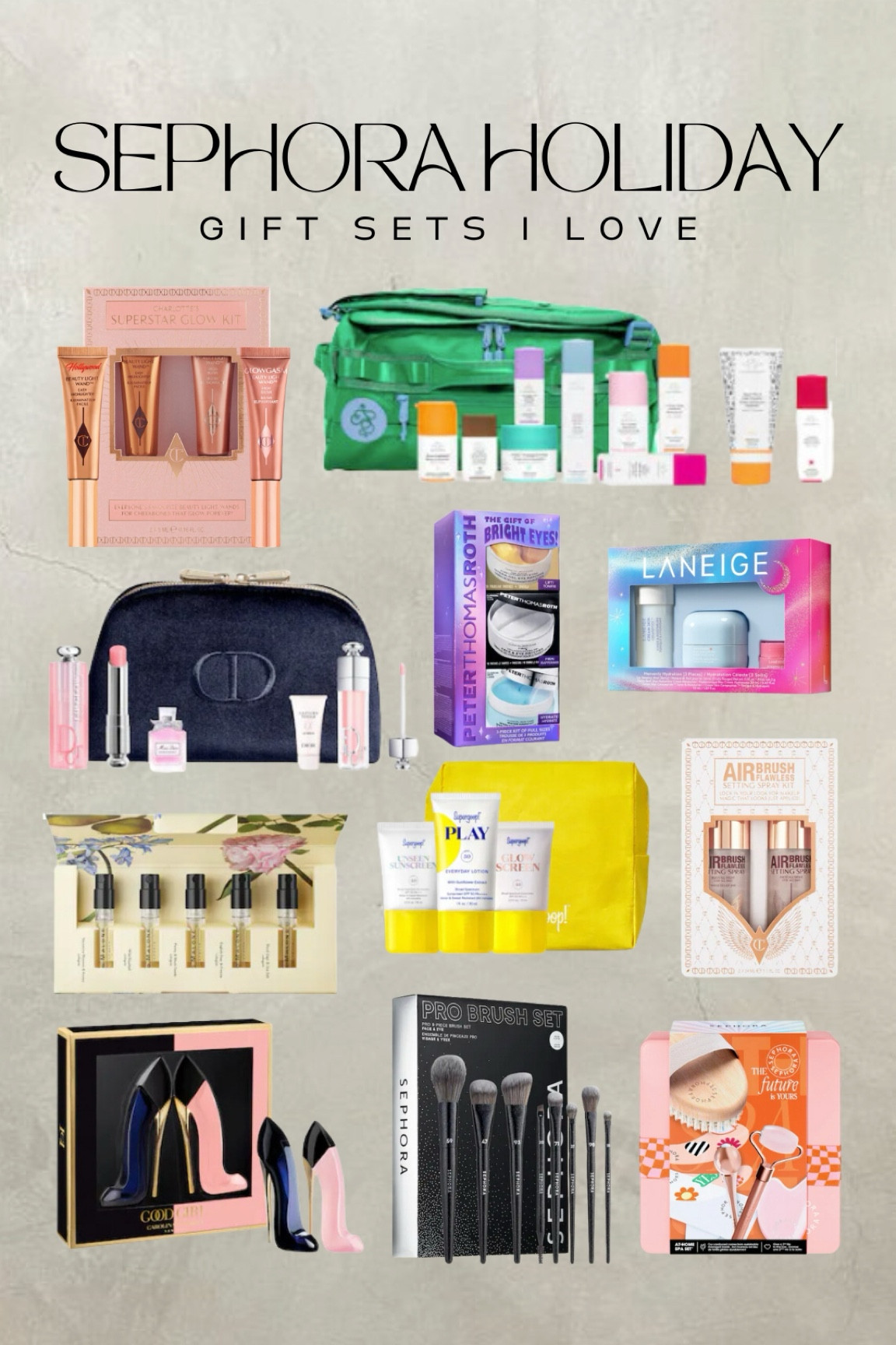 My top picks for gift sets from Sephora! Perfect holiday gift idea for the beauty or skincare lover in your life 🎁 

#LTKbeauty #LTKHoliday #LTKGiftGuide
