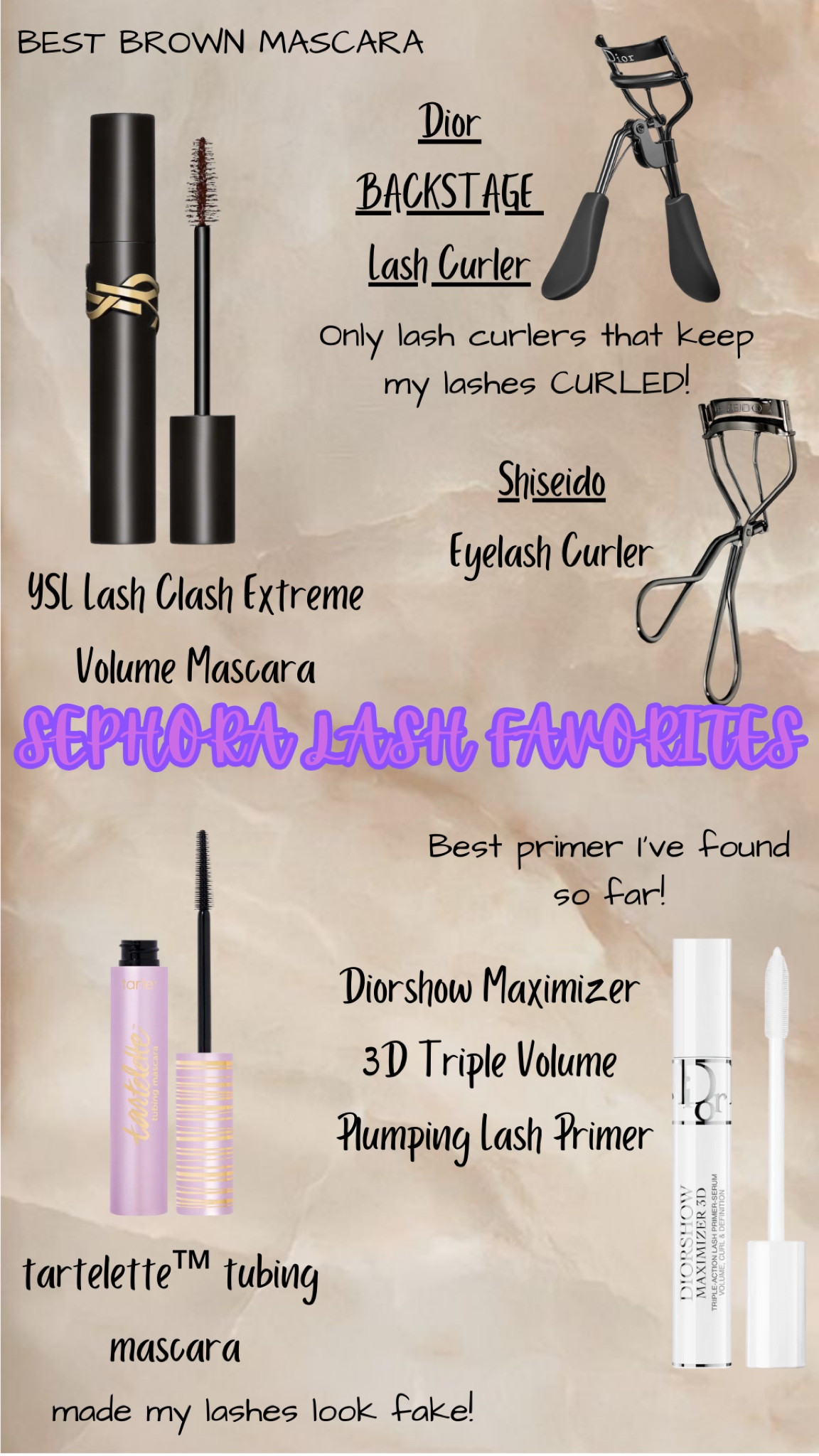BEST LASH ITEMS FROM SEPHORA 

#LTKxSephora #LTKfindsunder50 #LTKsalealert