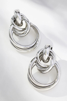 Oversized Double Hoop Earrings | Anthropologie (US)