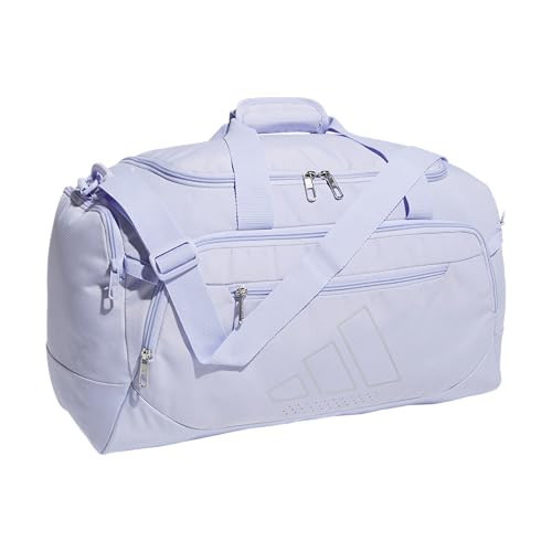adidas Defender 5 Duffel, Violet Tone Purple/Silver Metallic, Small (42L) | Amazon (US)