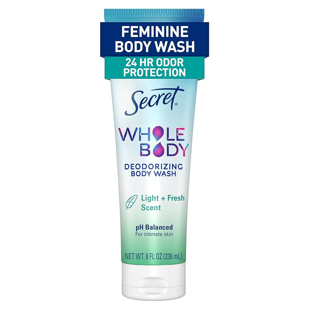 Secret Feminine Wash, 24 HR Deodorizing Feminine Body Wash for Women, Removes 6x Causes of Odor, ... | Amazon (US)
