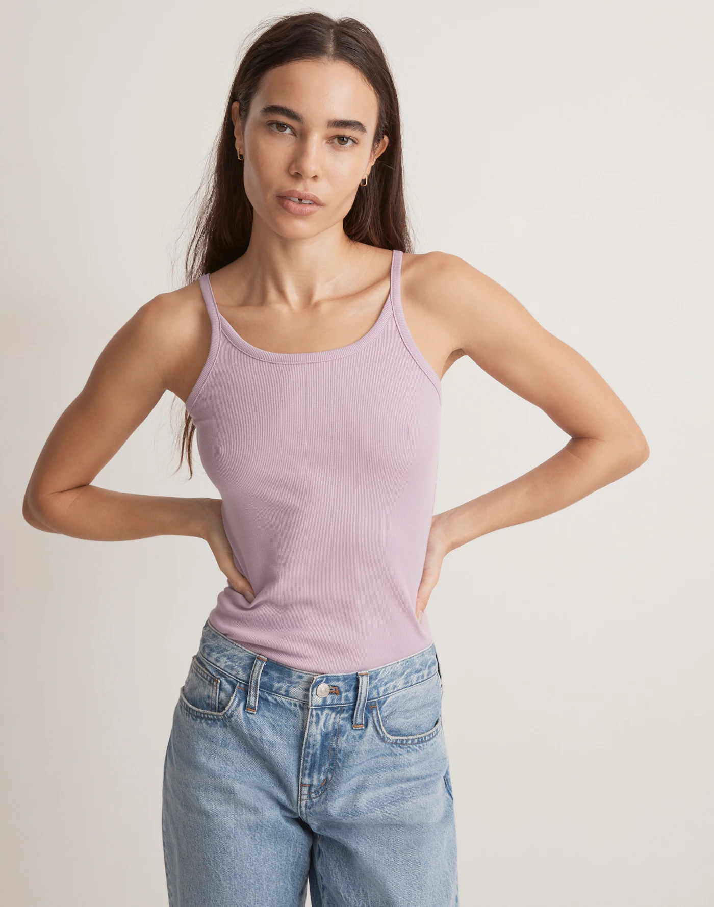 Supima® Rib '90s Tank | Madewell