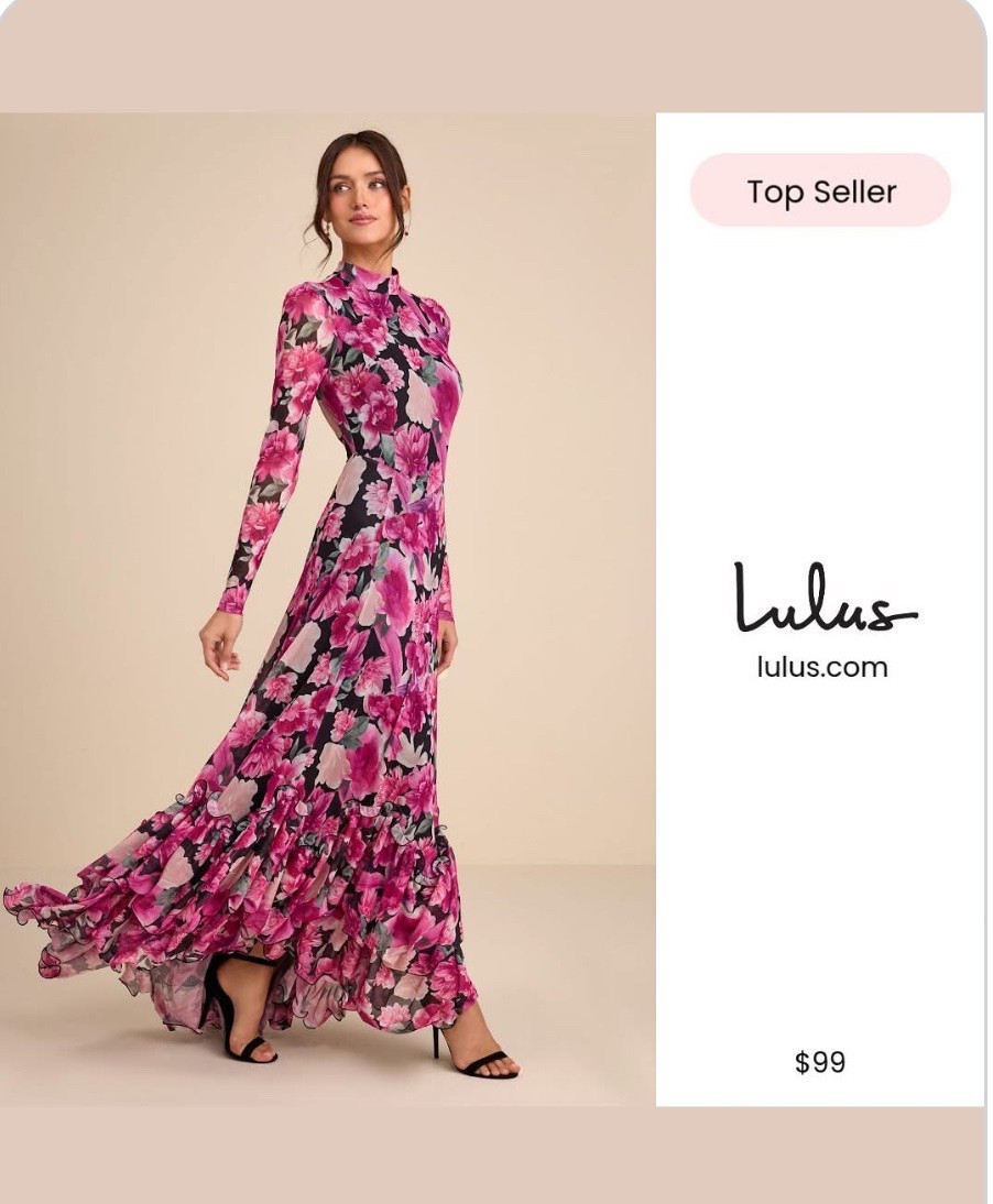 Spring wedding guest dress