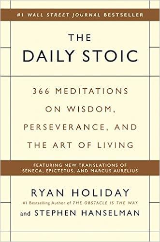 The Daily Stoic: 366 Meditations on Wisdom, Perseverance, and the Art of Living     Hardcover –... | Amazon (US)