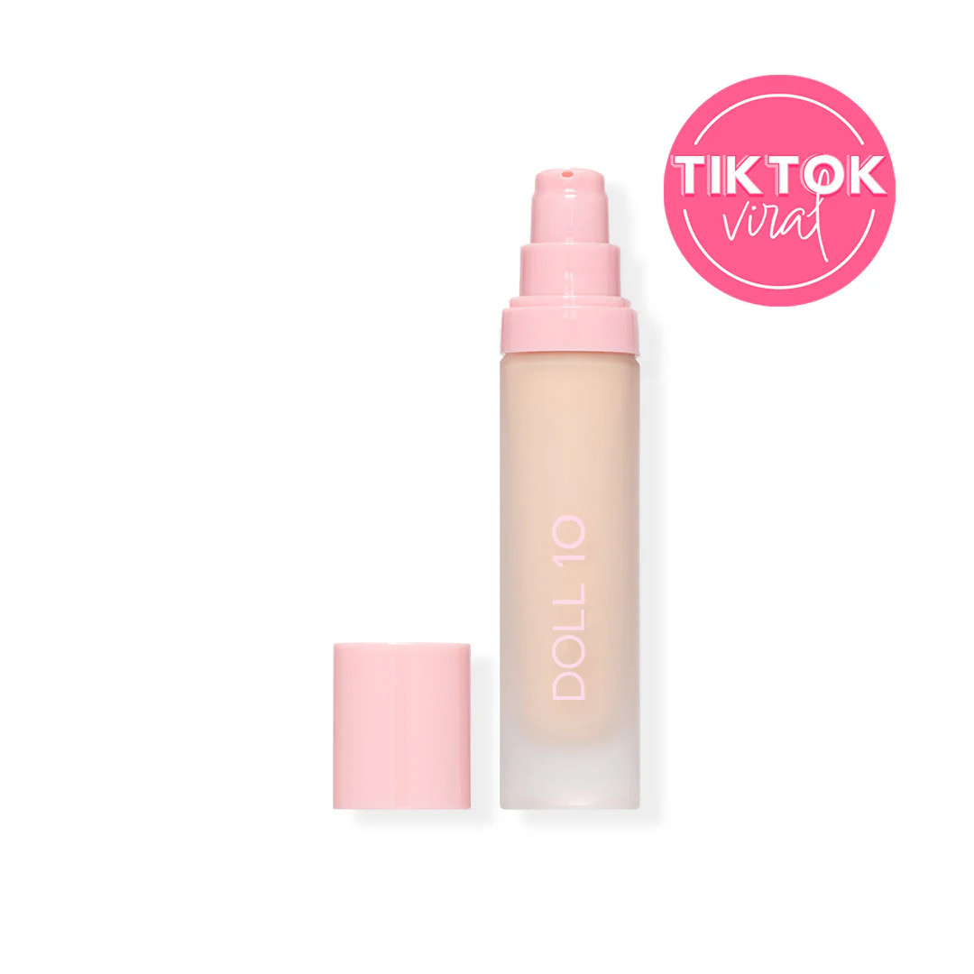 T.C.E Super Coverage Serum Makeup with Peptides | Doll 10 Beauty