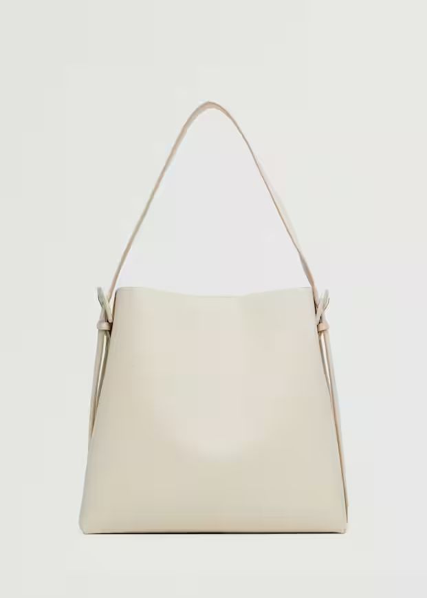 Buckle detail shopper bag | MANGO (US)