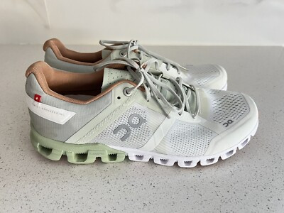 ON Cloudflow Running Shoe - Women’s Size 8 Aloe White  | eBay | eBay US