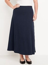 Cozy Ribbed Maxi Skirt | Old Navy (US)