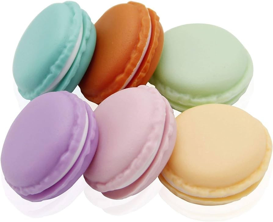Giant Macaron Case, Coolrunner Macaron Jewelry Box, Macaron Cute Pill Box, Colorful Macaron Jewel... | Amazon (US)