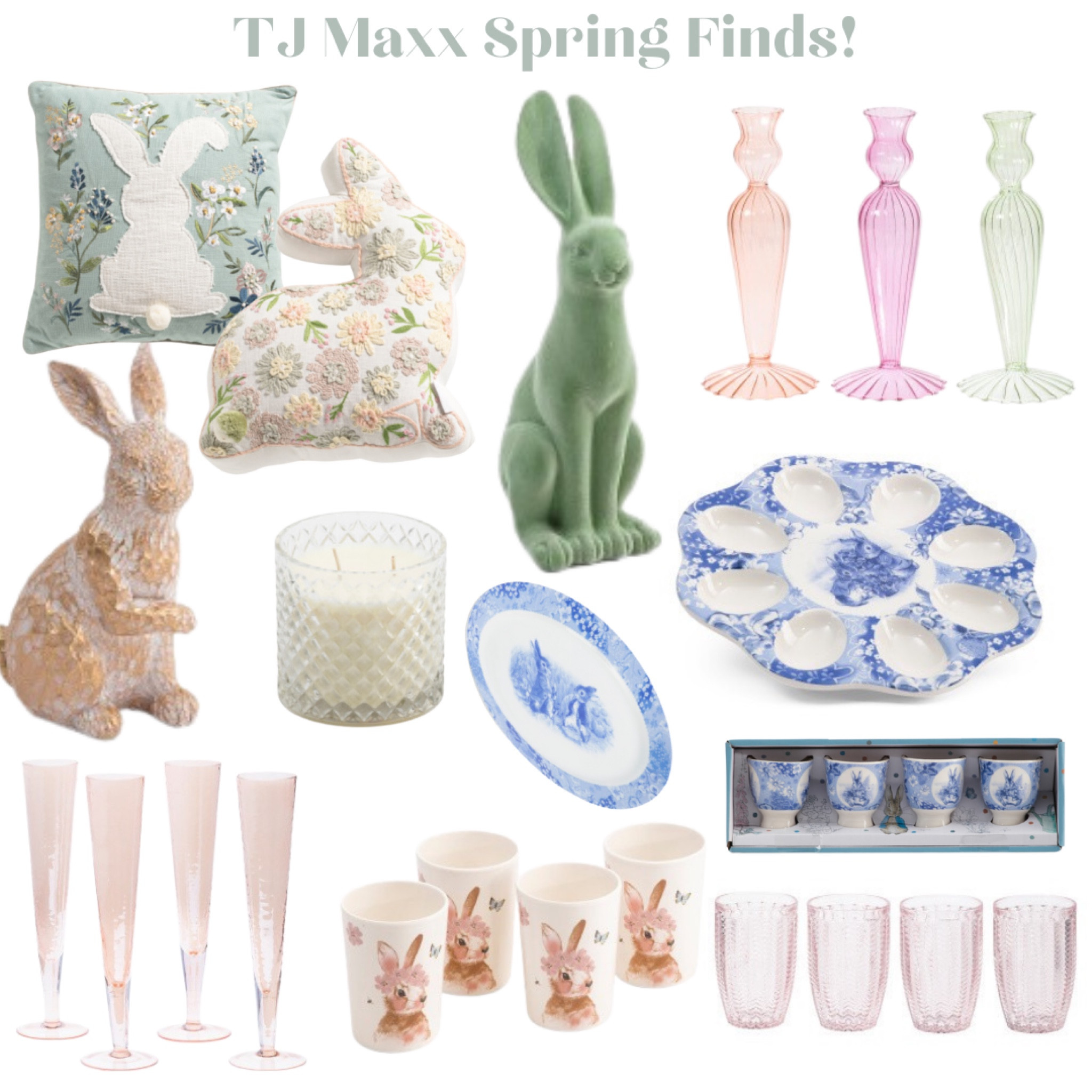 The prettiest TJ Maxx Spring Finds!! 

I just went shopping with my baby girl and was blown away by the gorgeous spring and Easter selections so I had to come home and look online too. So many pretty things! Which ones do you think we brought home? 😍


#LTKstyletip #LTKfamily #LTKSeasonal