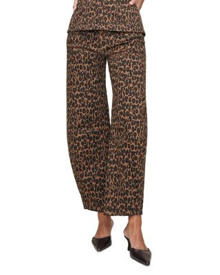 Miro Barrel High Rise Jeans in Leopard | Bloomingdale's (US)