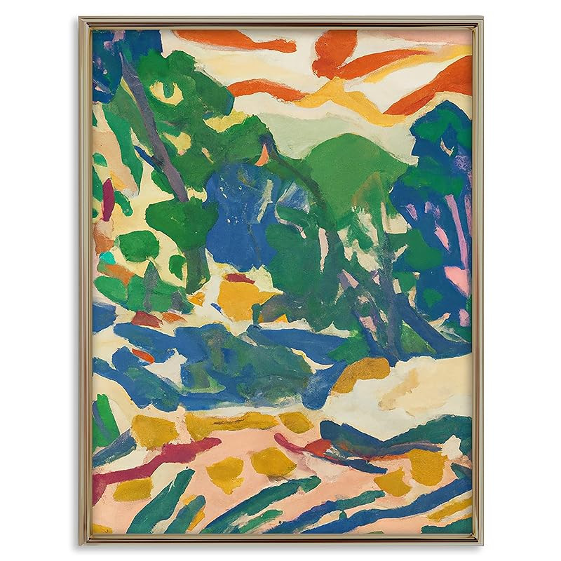 Vintage Landscape Wall Art - Antique Art Prints for Home Decor - Rustic Farm and Country Landscap... | Amazon (US)