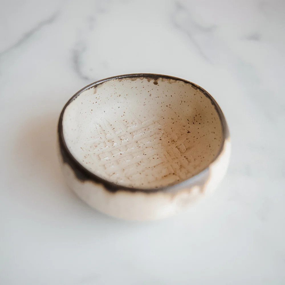 Ceramic Garlic Grater Bowl | Roan Iris