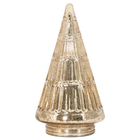 My Texas House Glass Tree, 8 Inch, Gold, Christmas | Walmart (US)