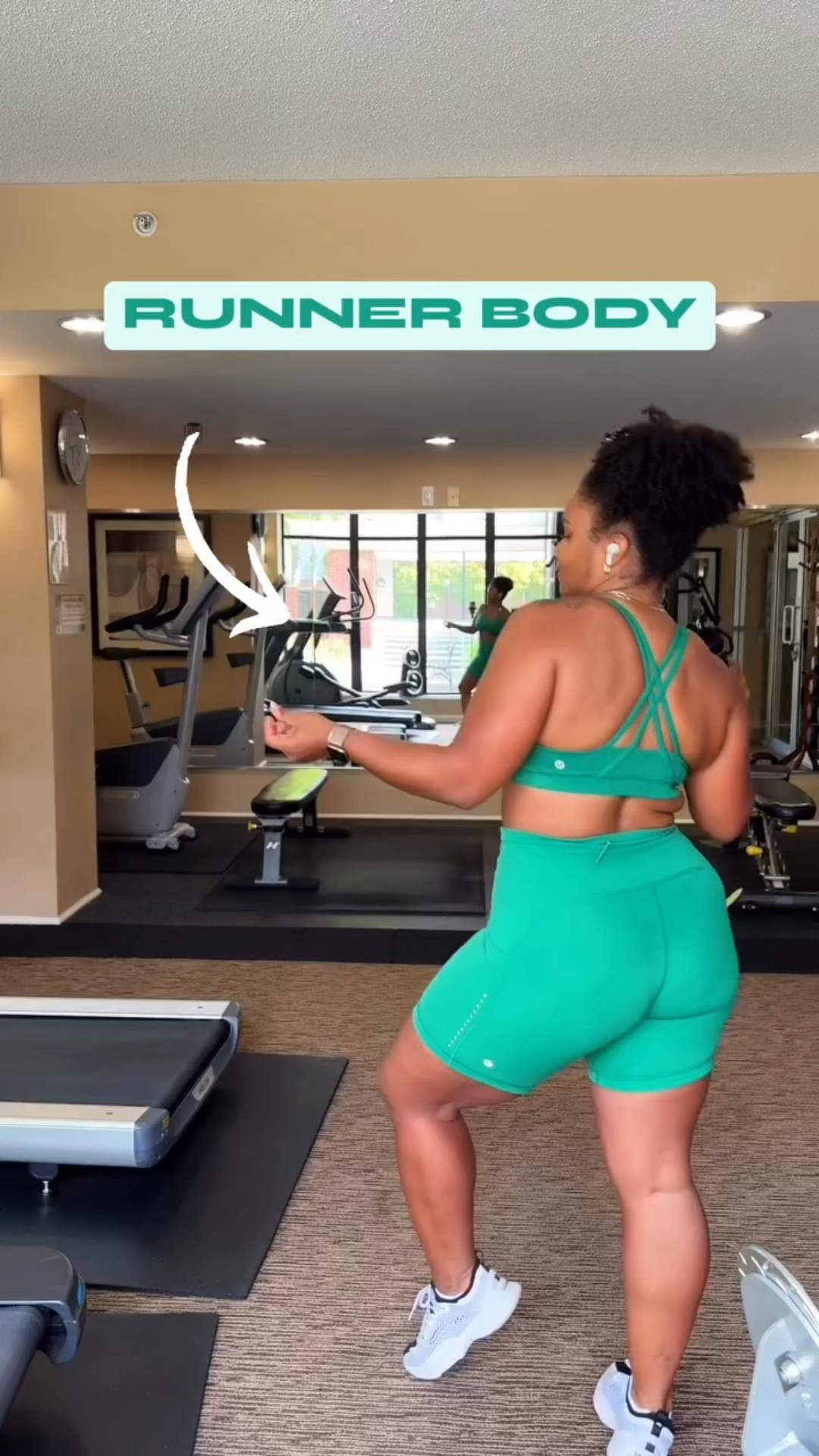 Spoiler alert —  any body that runs is a runner’s body🏃🏾‍♀️

This is my “Runner Body” 🏃🏾‍♀️

I have a body and I run — it’s really that simple.

Yes, still a runner with the curves, dimples, thunderous thighs and cellulite.

Your body doesn’t make you a runner.
Running makes you a runner.

Whether your thighs jiggle, your belly rolls, or your pace is slow — you’re still doing the thing. 

You don’t have to earn that title with a sculpted body or slim legs. This is my runner’s body. Strong, soft and jiggly, and carries me mile after mile.

Shoutout to all my fellow curvy runners and athletes out there!

I see you and thank you for reflecting to me what strong bodies of all shapes and sizes look like 💕

#curvyrunner #runningbody #runnerbody #runningisforeveryone #bodypositiverunner #bodypositivefitness #womenrunningcommunity #womenwhorun