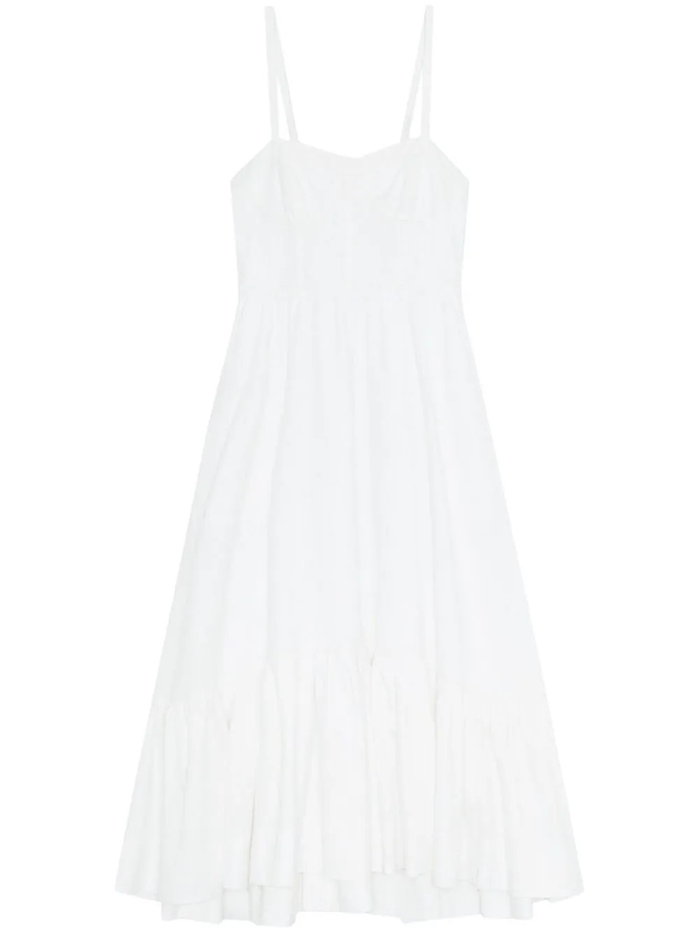 Simkhai Kitzia Tiered Dress - Farfetch | Farfetch Global
