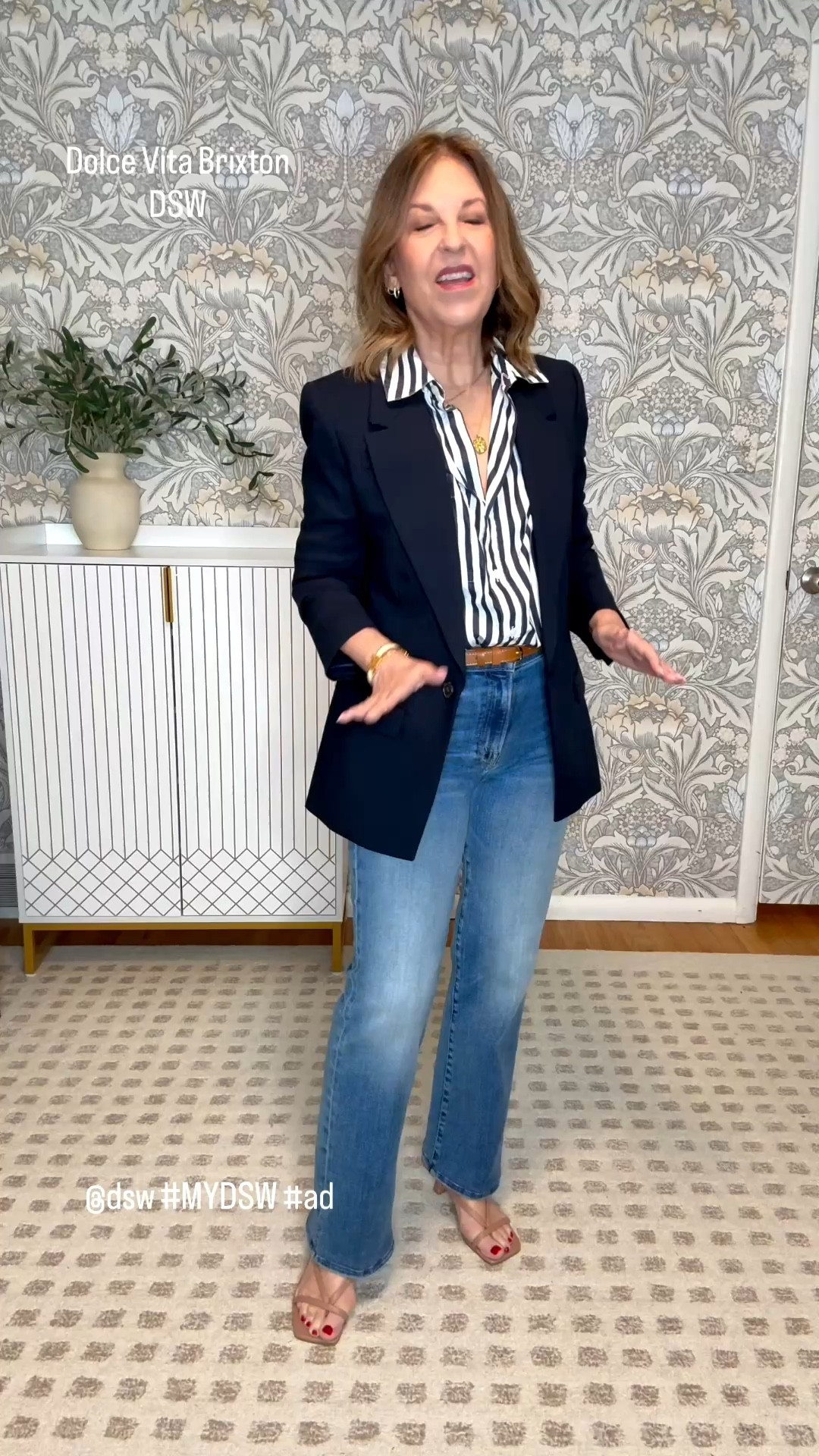 The Dolce Vita Brixton from DSW is a perfect shoe to wear with jeans, trousers, or dresses.  It's comfortable and cute. 

Promo: 25% off select styles

@dsw #MyDSW #ad

#LTKOver40 #LTKSaleAlert #LTKootd