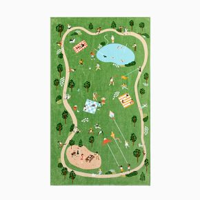 Picnic in the Park Beach Towel | West Elm (US)