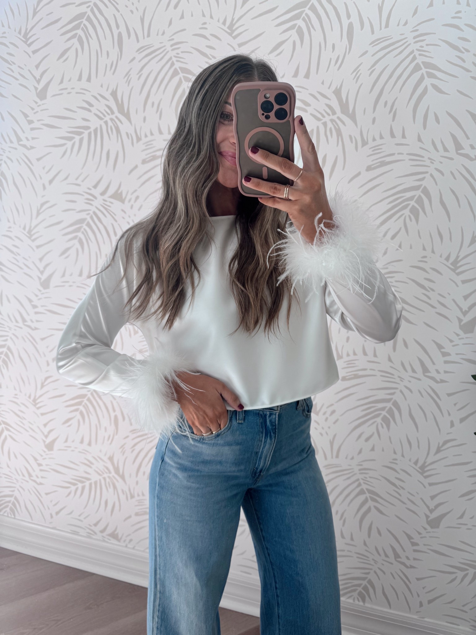 It should be the most wonderful time of the year— NOT the most stressful! If you’re feeling stressed from your long shopping list, @afterpay is available at Dillards to help! Shop now, pay later. 🛍️✨ All links & info in my @shop.ltk. 
#Ad #DillardsPartner #liketkit 
#afterpayit 
see @afterpayterms for complete terms 
#NYEoutfit #christmasshopping 