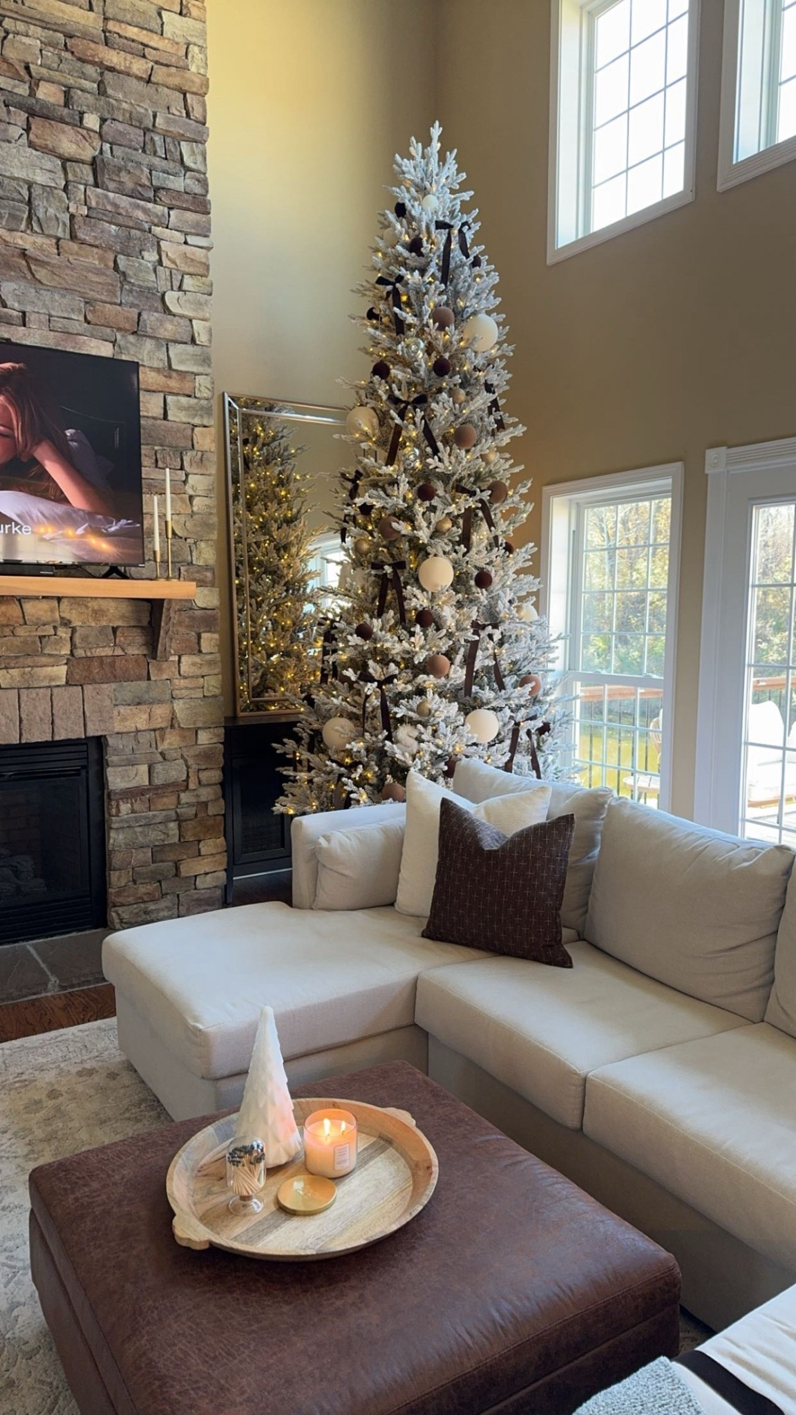 9ft Christmas tree 🌲 

#LTKHome #LTKFamily #LTKSeasonal