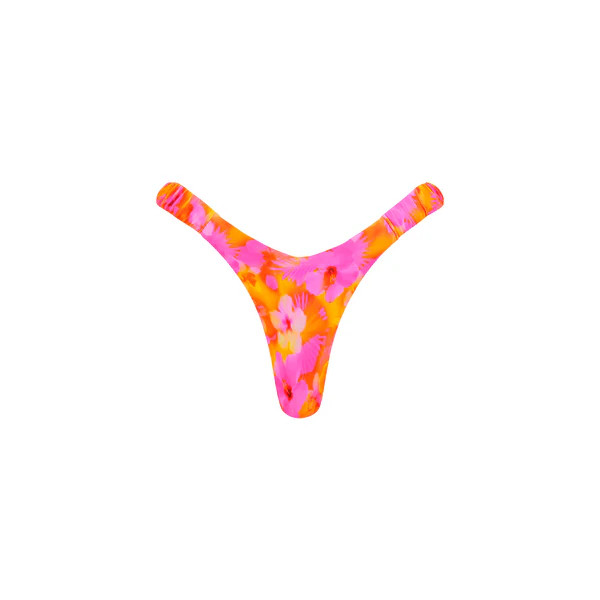 Retro Y Thong Bikini Bottom - Honey Baby | Kulani Kinis US