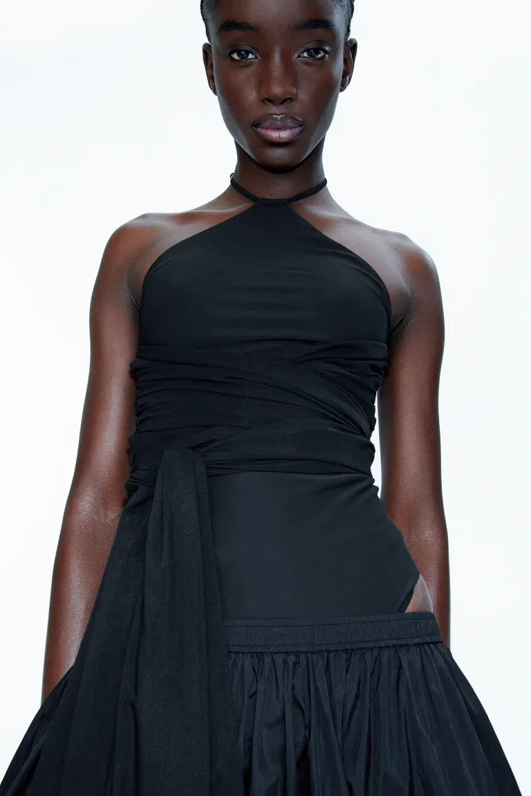 A-line Maxi Skirt - Black - Ladies | H&M US | H&M (US + CA)