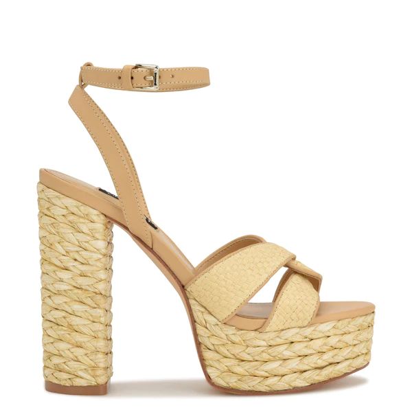 Hayya Woven Platform Sandals | Nine West (US)