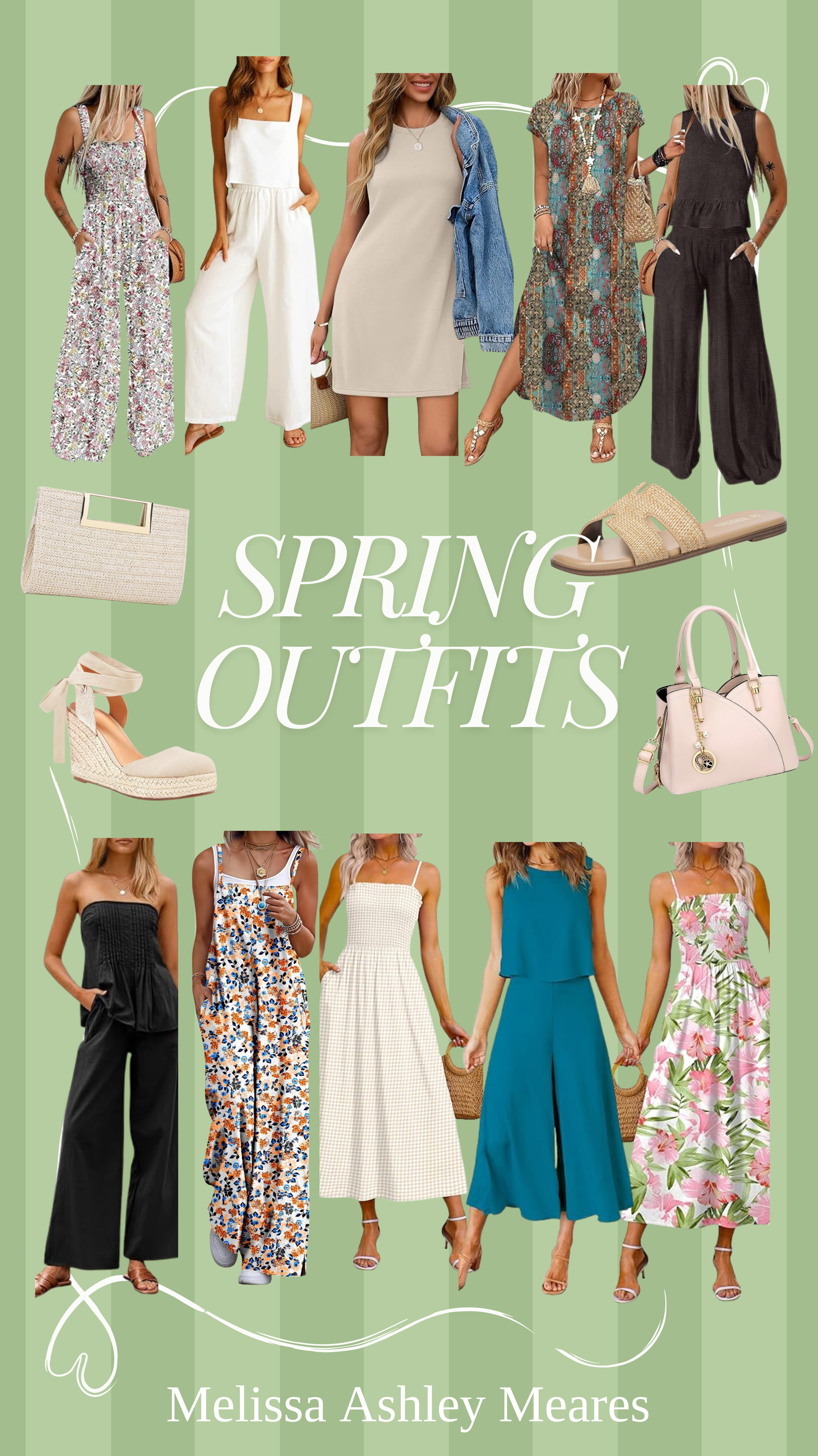 Spring Outfits! Spring outfits are officially happening and I pulled together some of the cutest, easy-to-wear looks. Think effortless and  comfy, but still put together. These are the kind of outfits you can throw on and instantly feel good in.

Saving this for inspo later = highly recommended because you’re going to want more than one of these 👀 

 #LTKootd #LTKselfcare #LTKSeasonal