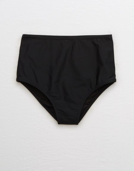 Aerie High Waisted Cheeky Bikini Bottom | American Eagle Outfitters (US & CA)