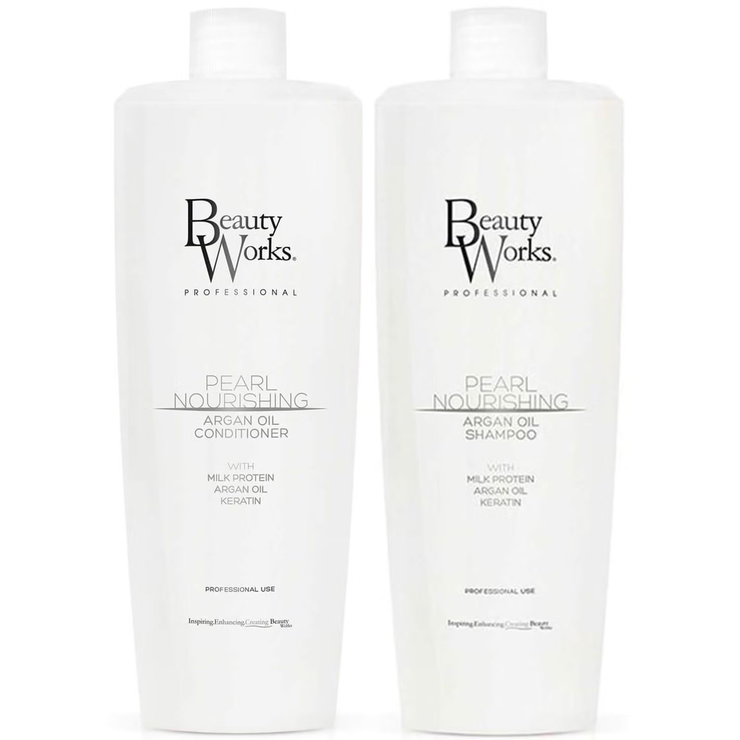 Beauty Works Pearl Nourishing Shampoo and Conditioner Duo 1 Litre | Look Fantastic (UK)