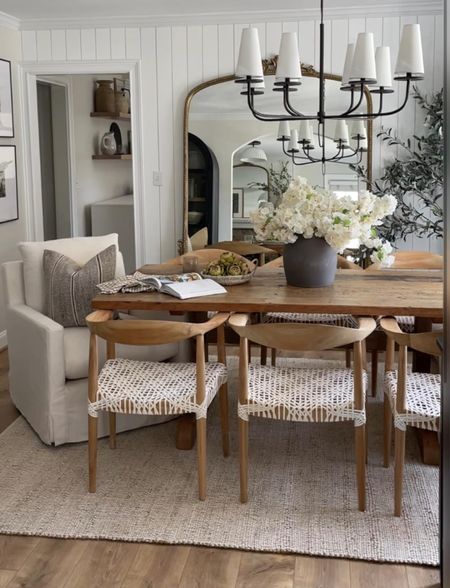 Dining room, dining table, dining chairs, neutral home, linen chair, accent chairs, lighting, no shed jute rug 

Follow @athomewithjhackie1 on Instagram for more inspiration, weekend sales and daily finds. 

studio mcgee x target new arrivals, coming soon, new collection, fall collection, spring decor, console table, bedroom furniture, dining chair, counter stools, end table, side table, nightstands, framed art, art, wall decor, rugs, area rugs, target finds, target deal days, outdoor decor, patio, porch decor, sale alert, tj maxx, loloi, cane furniture, cane chair, pillows, throw pillow, arch mirror, gold mirror, brass mirror, vanity, lamps, world market, weekend sales, opalhouse, target, jungalow, boho, wayfair finds, sofa, couch, dining room, high end look for less, kirkland’s, cane, wicker, rattan, coastal, lamp, high end look for less, studio mcgee, mcgee and co, target, world market, sofas, couch, living room, bedroom, bedroom styling, loveseat, bench, magnolia, joanna gaines, pillows, pb, pottery barn, nightstand, cane furniture, throw blanket, console table, target, joanna gaines, hearth & hand, arch, cabinet, lamp,it look cane cabinet, amazon home, world market, arch cabinet, black cabinet, crate & barrel

#LTKhome #LTKstyletip