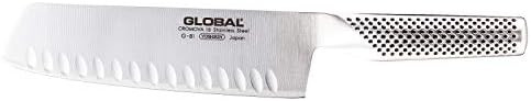 Global Knives Global 7" Hollow Ground Vegetable Knife, L, Silver | Amazon (US)