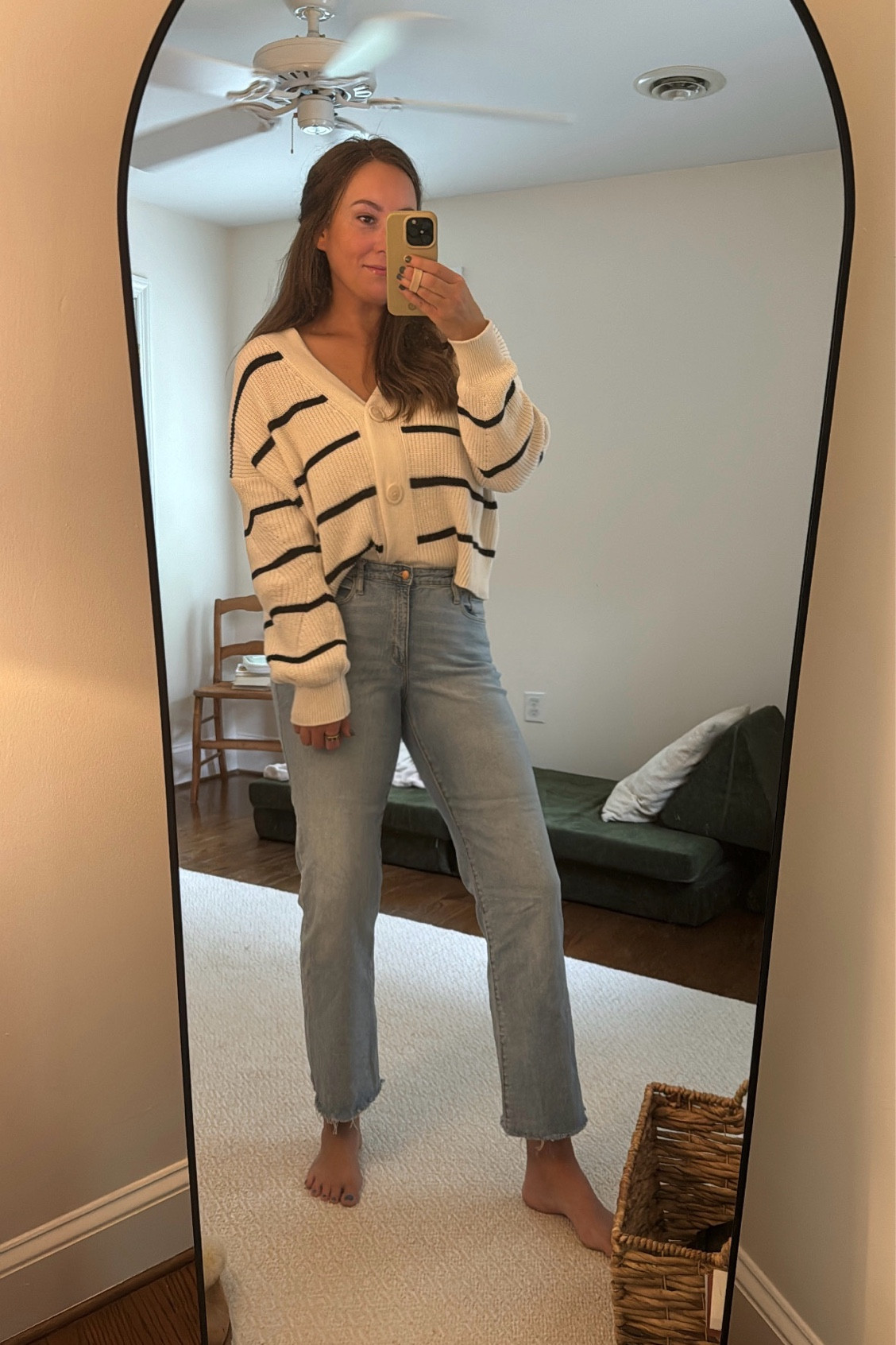 New fall cardigan. So soft and cute front tucked into jeans! 

#LTKSeasonal #LTKCon #LTKFallSale