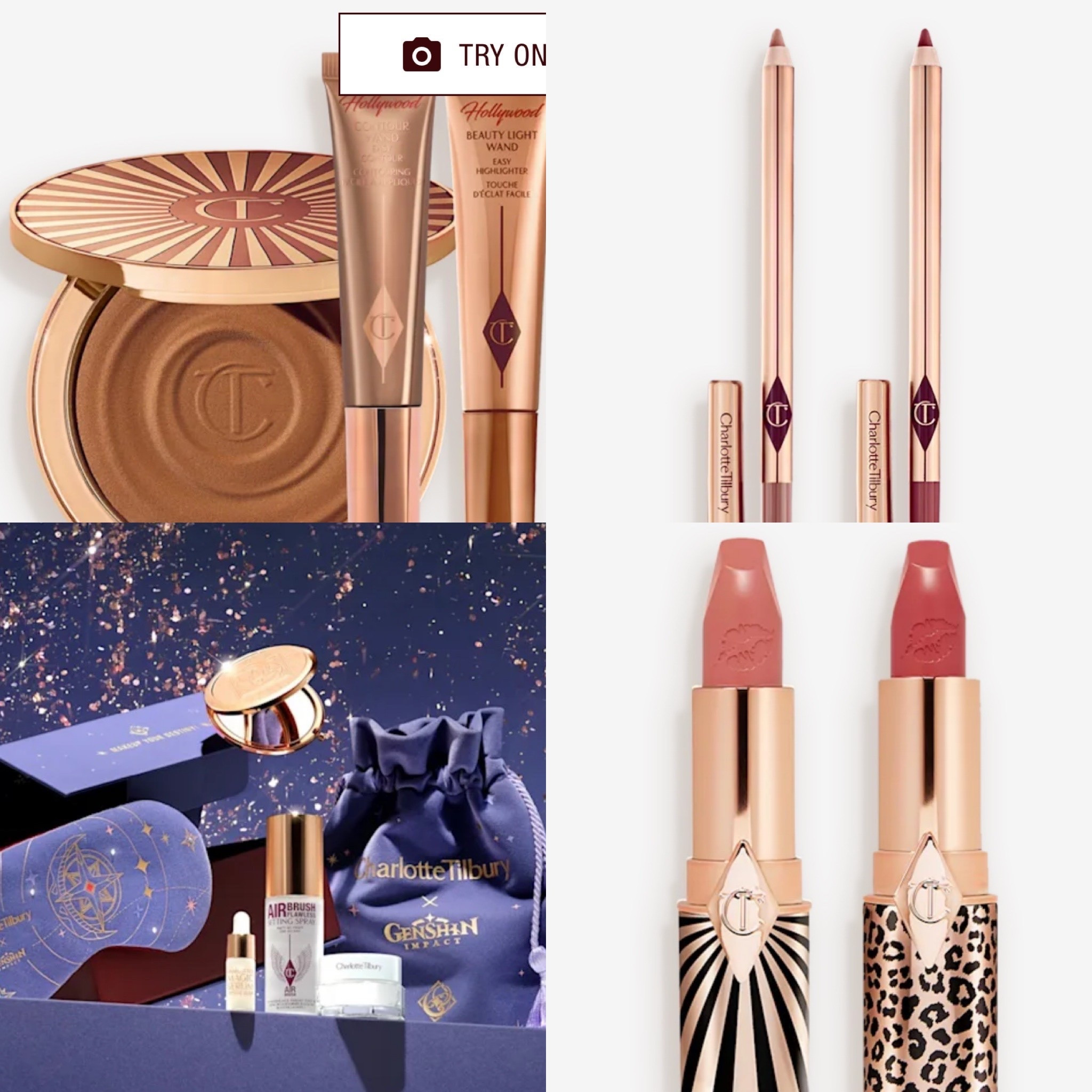 Charlotte Tilbury gift sets🎁 50% OFF! You get to pick your colors, whether it be lipstick, lip liners, eyeshadow. Stock up on your favorites. These are a few of mine.

#LTKFindsUnder50 #LTKHoliday #LTKSaleAlert
