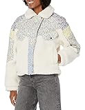 [BLANKNYC] Womens Floral Quilted Jacket, White, Large US (03MU6449QQ) | Amazon (US)