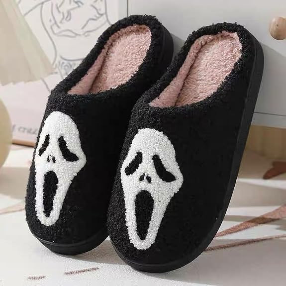 Currently in my cute + cozy Halloween era 🎃☕️ These spooky Amazon slippers are such an easy way to make your fall mornings feel more festive without doing too much.

#CozyHalloween #HalloweenSlippers #AmazonFinds #SpookyCute #FallMorning #CozySeason #AmazonHalloween #FallFavorites #CuteSlippers #CozyHomeStyle #HalloweenFinds #FallVibes 

 #LTKSeasonal #LTKU #LTKSaleAlert