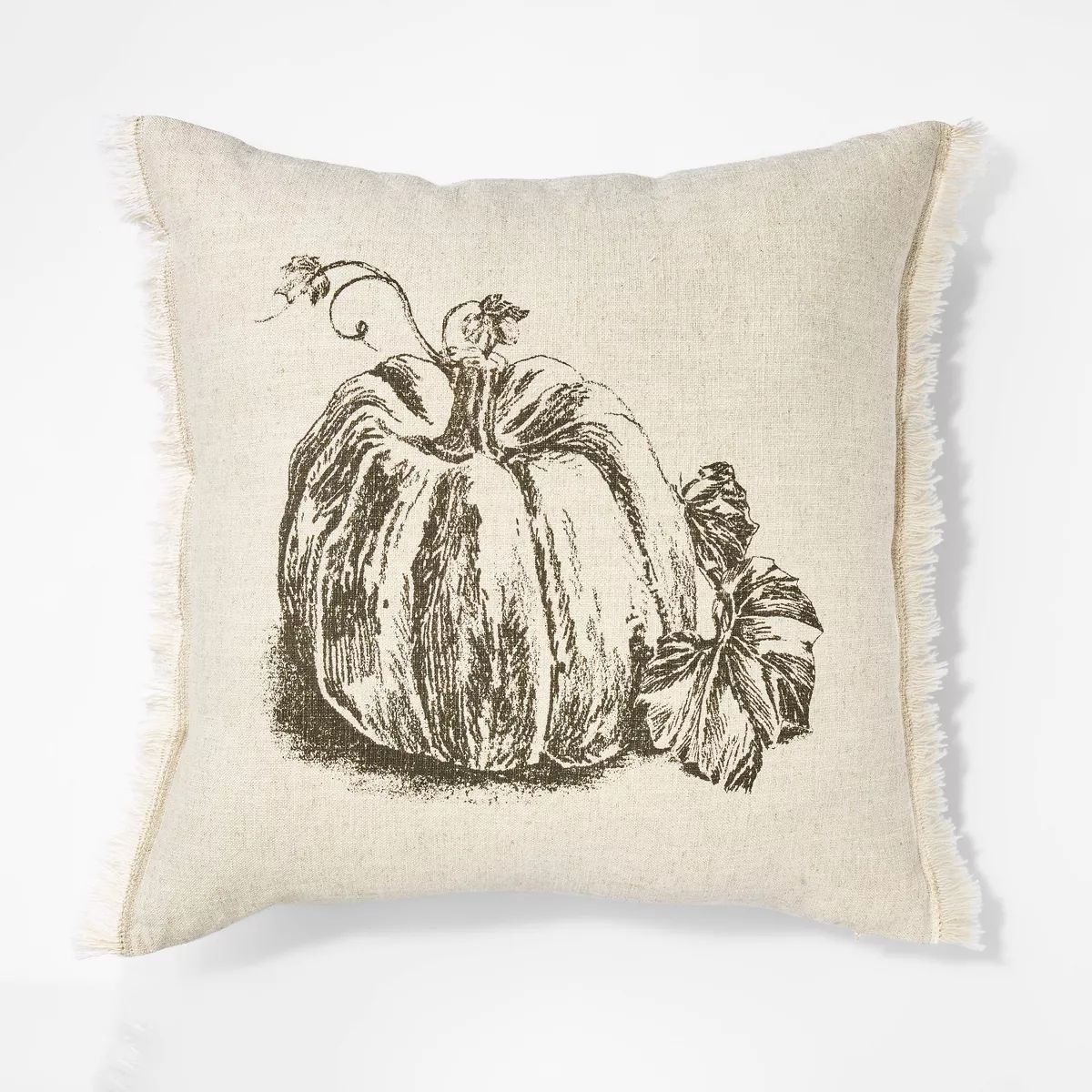 Oversize Printed Pumpkin Square Throw Pillow - Threshold™ designed with Studio McGee | Target