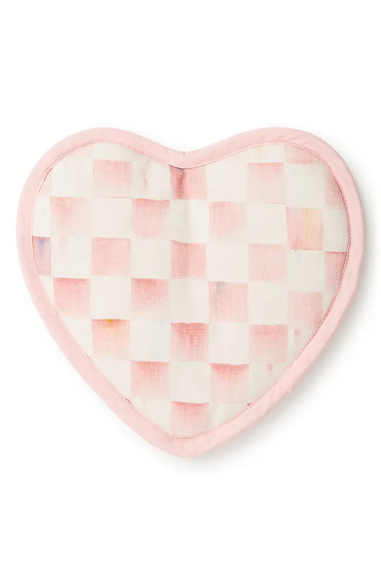 Rosy Check Heart Potholder | Nordstrom