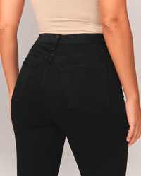 Curve Love High Rise Super Skinny Ankle Jean | Abercrombie & Fitch (US)