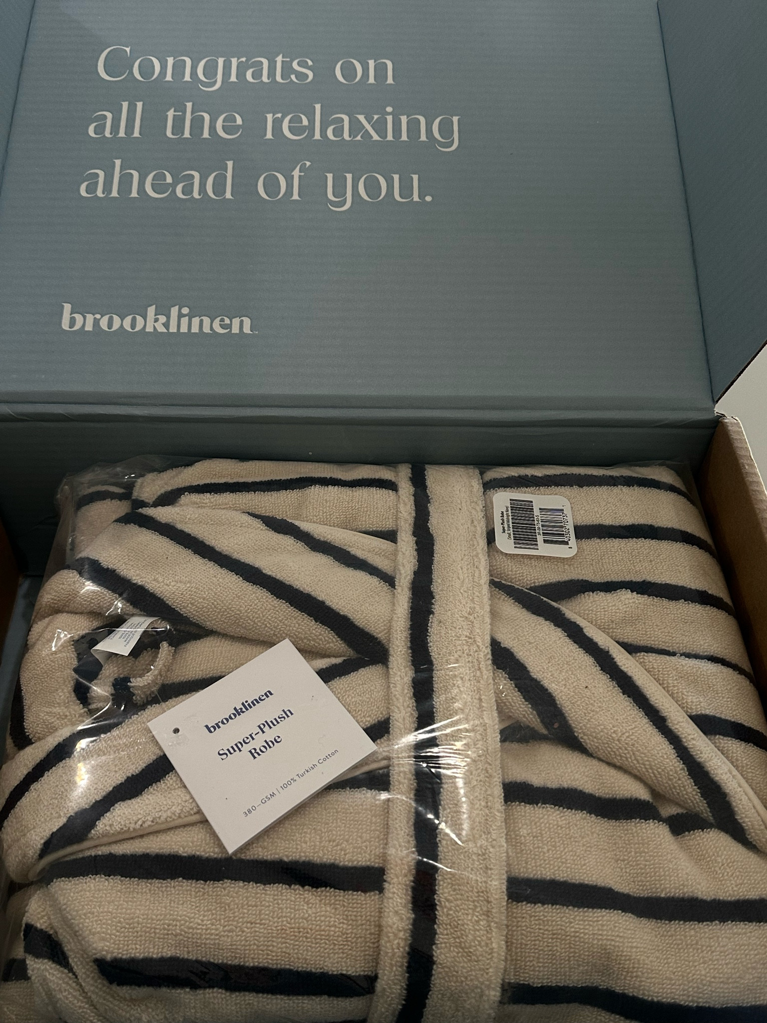 Brooklinen robe🤍

#LTKGiftGuide