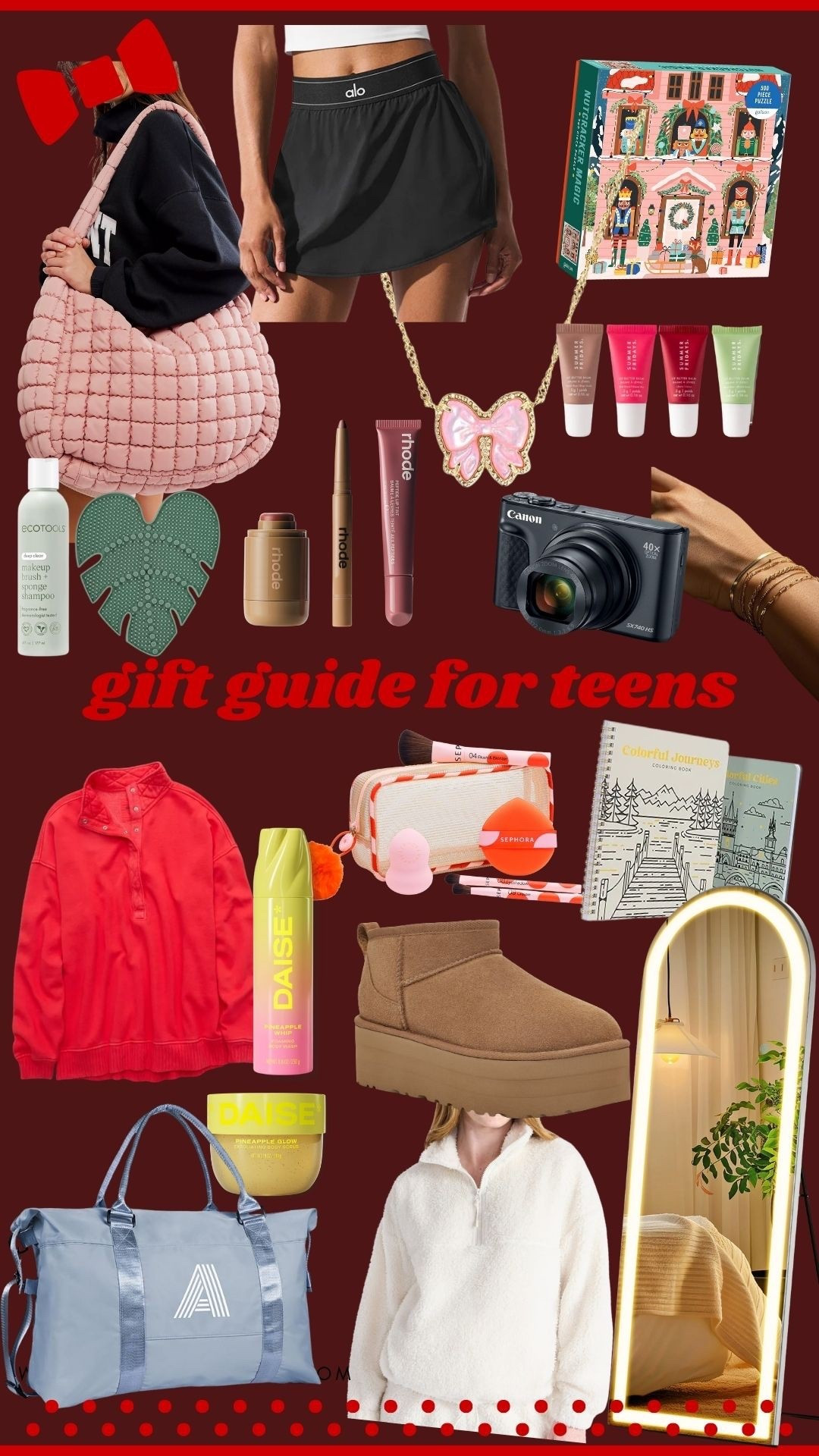 Fun gifts for teen girls! Shared which items we have and why we chose each gift on prettyrealblog.com! 

#LTKHoliday #LTKGiftGuide #LTKKids