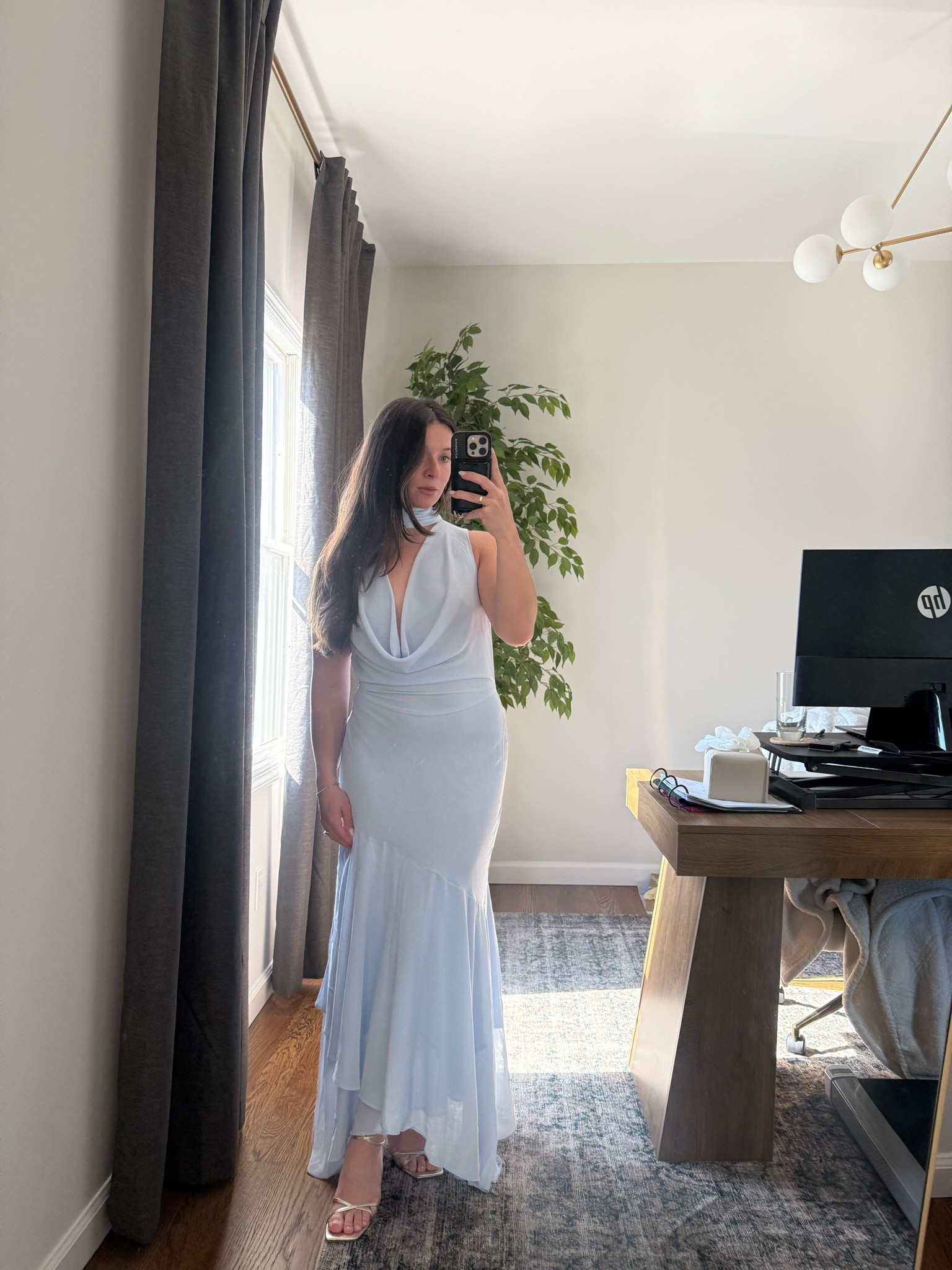 Blue Wedding guest dress - wearing size 6

#LTKWedding #LTKmomlife #LTKootd