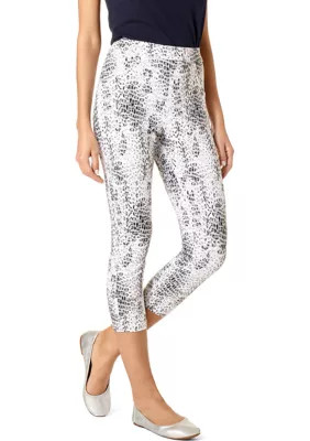 Ultra Soft Denim High Waist Capris | Belk